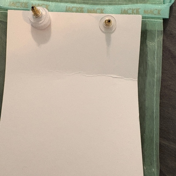 Chic Gold Rhinestone Tassel Earrings - Picture 3 of 3